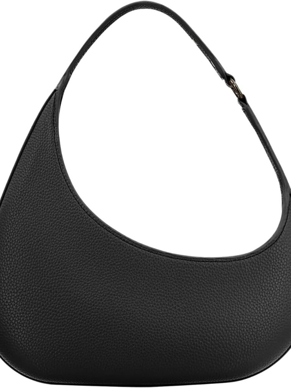 Small Leather Puse,Lightweight Shoulder Bag,Crescent Bag